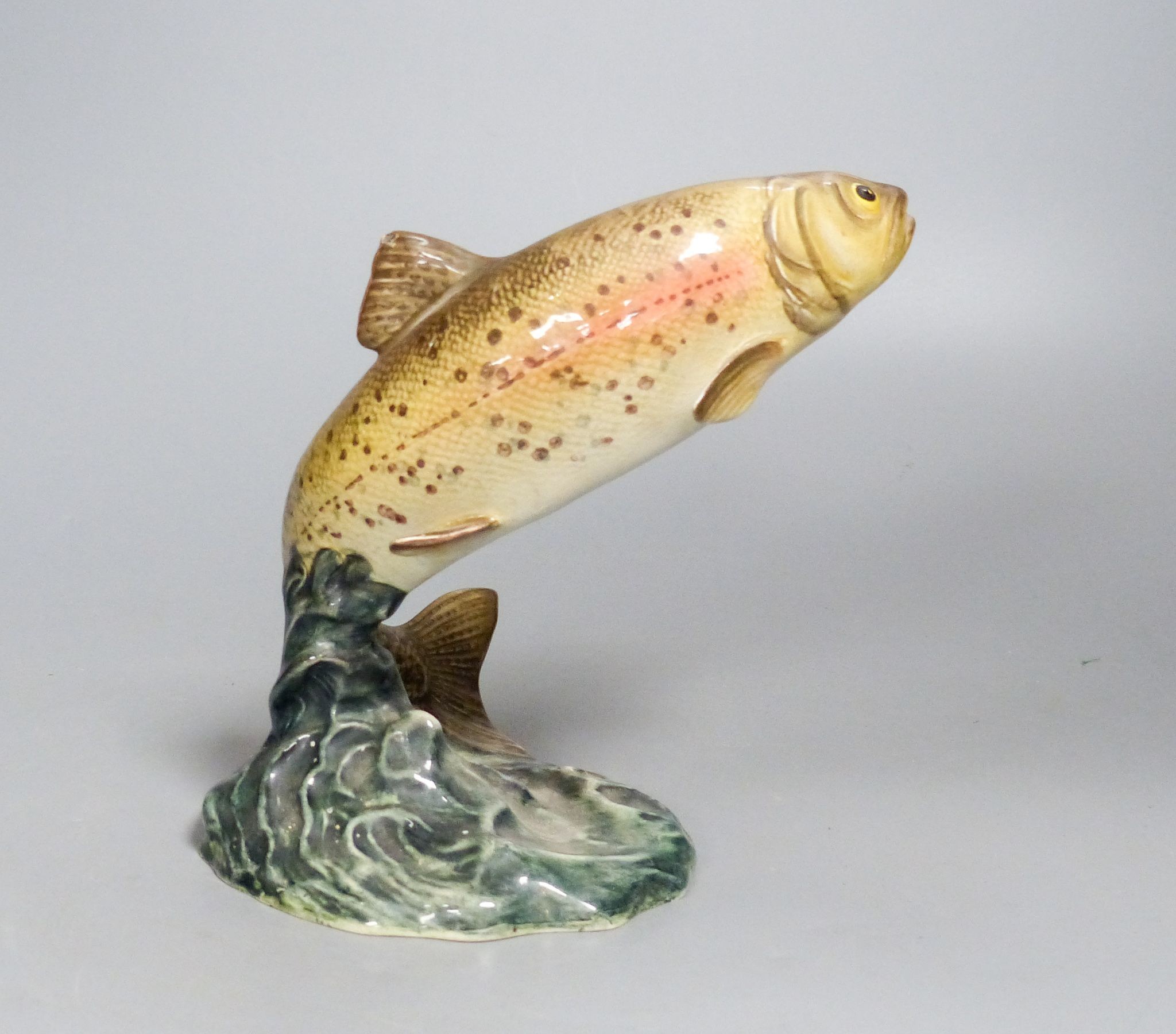 A Beswick figure of a trout, model no. 1032